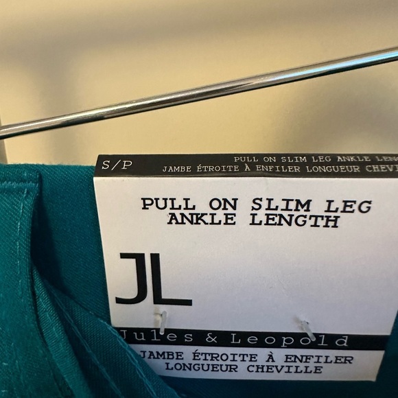 Women’s Turquoise Ankle Length Pants - Picture 5 of 5